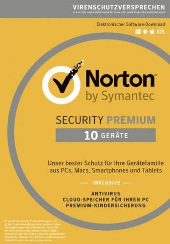 Symantec Norton Security Premium 3.0 + 25GB Backup