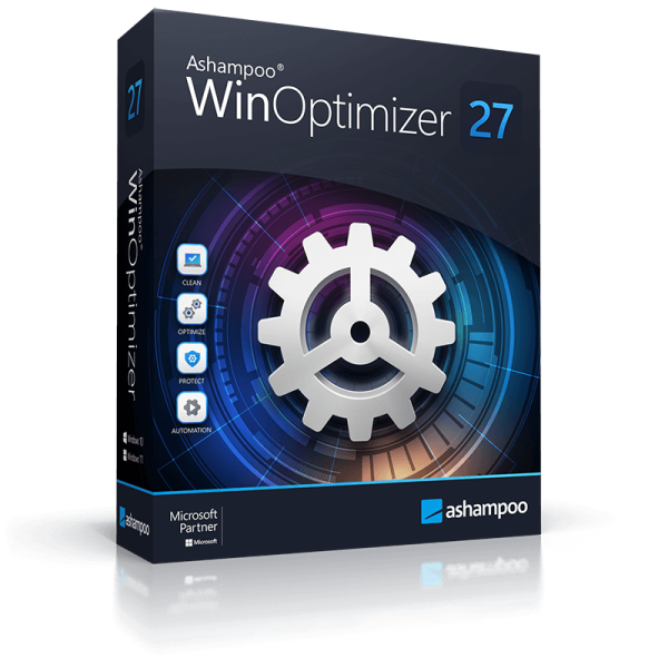 Ashampoo WinOptimizer 27 - www.softperten.de