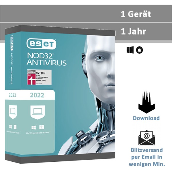 ESET NOD32 Antivirus 2022 - www.softperten.de