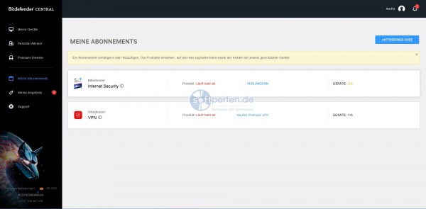 Bitdefender Total Security, 5 Geräte - 2 Jahre, Download