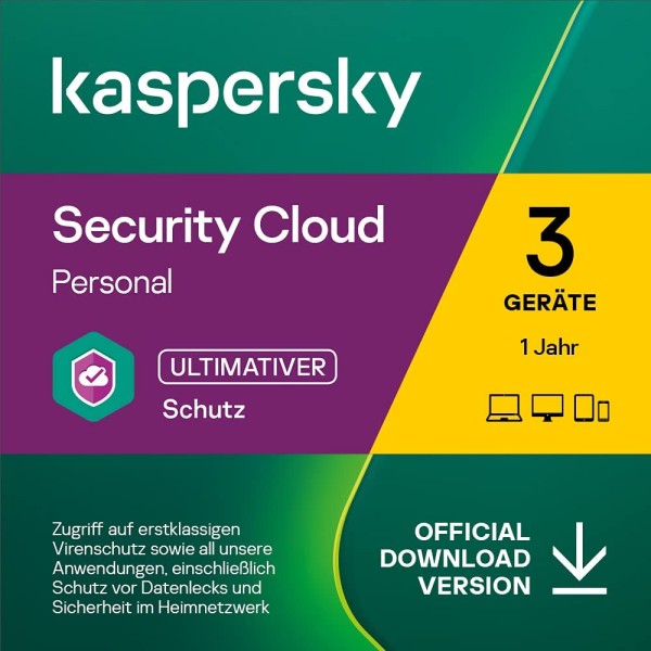 Kaspersky Security Cloud 2022 Personal - www.softperten.de