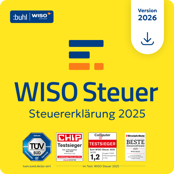 WISO Steuer 2025 - www.softperten.de