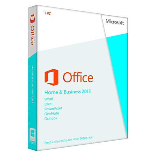 Microsoft Office Home and Business 2013 inkl. OEM-DVD -NEU-