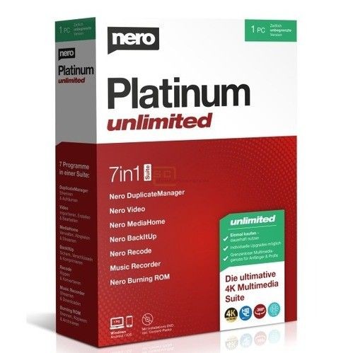Nero Platinum Unlimited 2022 - www.softperten.de