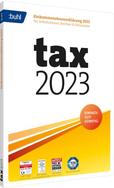 BUHL tax 2023 - www.softperten.de