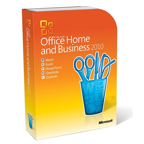 Microsoft Office Home and Business 2010 - Retail-Box inkl. Zweitnutzungsrecht