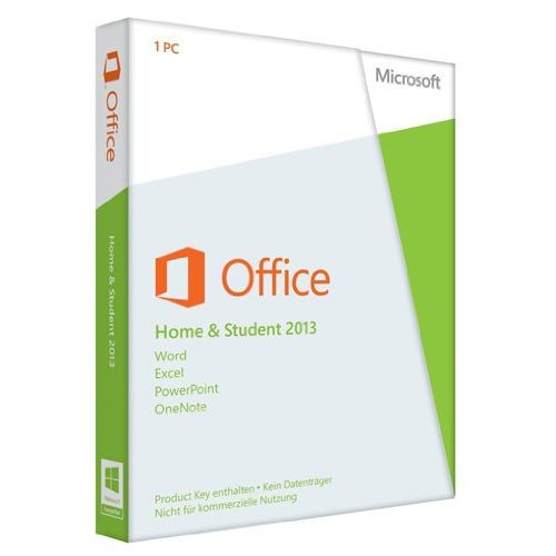 Microsoft Office Home and Student 2013 PKC, deutsch (79G-03604) NEU