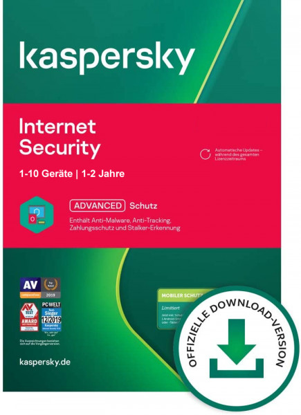 Kaspersky Internet Security 2021 - www.softperten.de