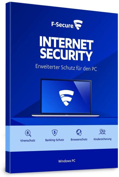 F-Secure Internet Security 1 PC - 1 Jahr, ESD, Download, Vollversion