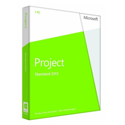 Microsoft Project Standard 2013, ESD, Download, Deutsch, Vollversion