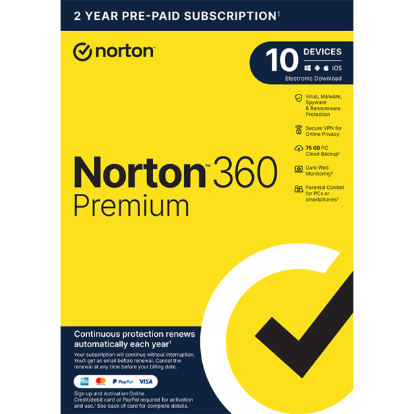 Symantec Norton 360 Premium - www.softperten.de