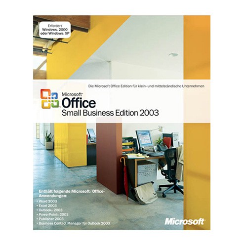 Microsoft Office 2003 Small Business Edition OEM/SB mit CD