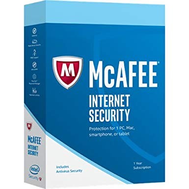 McAfee Internet Security 2018, 3 Geräte - 1 Jahr, Download