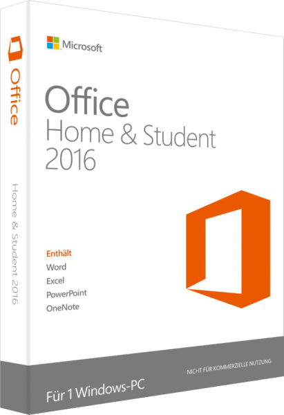 Microsoft Office Home and Student 2016 PKC 1 PC -NEU-