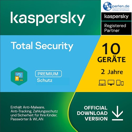 Kaspersky Total Security 2022 - www.softperten.de