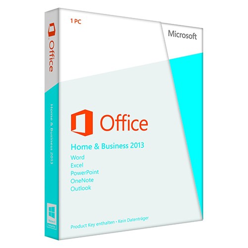 Microsoft Office Home and Business 2013 PKC 1 PC -NEU-