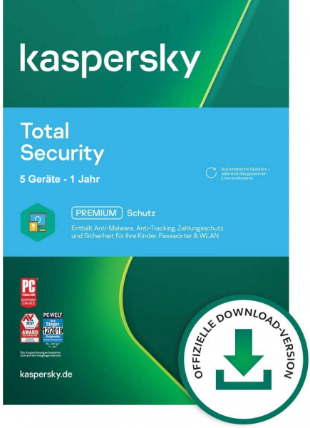 Kaspersky Total Security 2021 - www.softperten.de