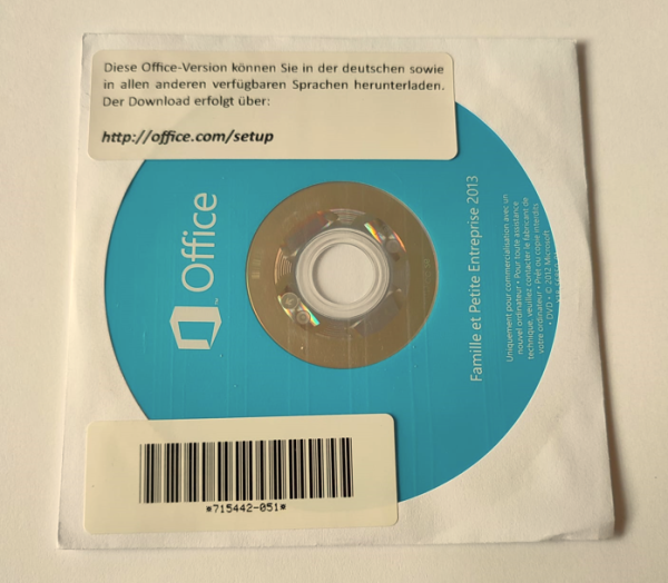 Microsoft Office Home and Business 2013 inkl. OEM-DVD-
