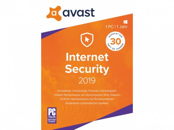 Avast Internet Security 2019 - www.softperten.de