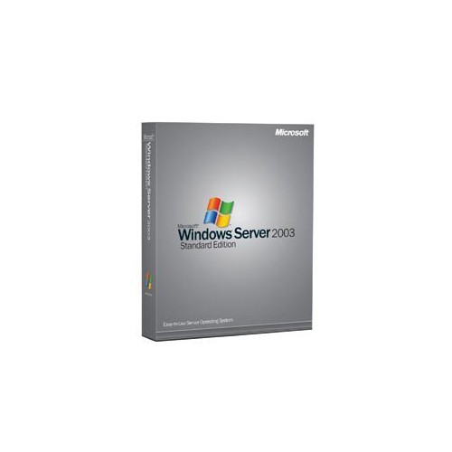 Microsoft Windows Server 2003 Standard R2 32 Bit Vollversion inkl. 5 CAL, OEM mit DVD