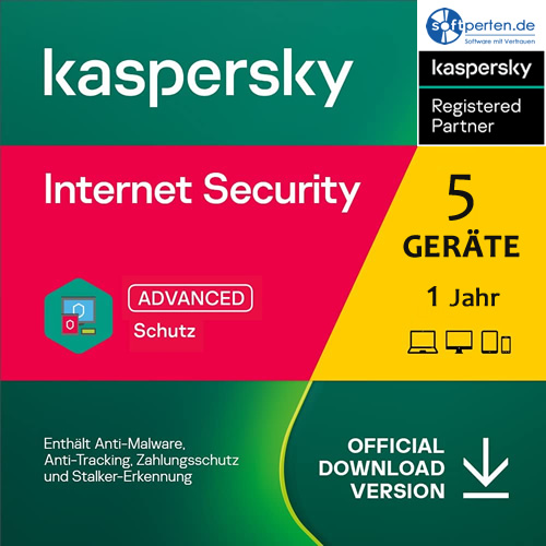 Kaspersky Premium Total Security 2025 | 5 Geräte | 1 Jahr
