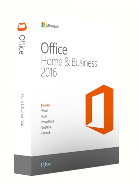 Microsoft Office Home and Business 2016 PKC -NEU-