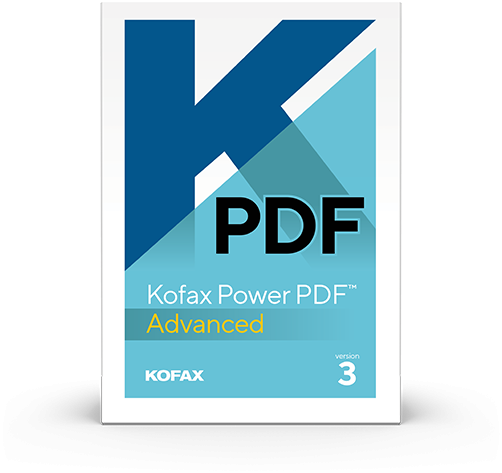 Kofax Power PDF 3.0 Advanced - www.softperten.de