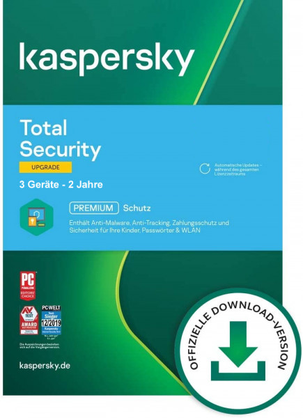 Kaspersky Total Security 2021 - www.softperten.de