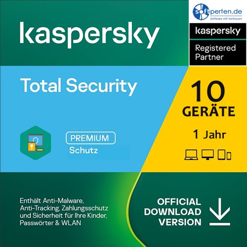 Kaspersky Total Security 2022 - www.softperten.de