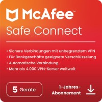 McAfee VPN Safe Connect - www.softperten.de McAfee VPN Safe Connect - www.softperten.de