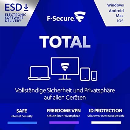 F-Secure Total Security & VPN - www.softperten.de